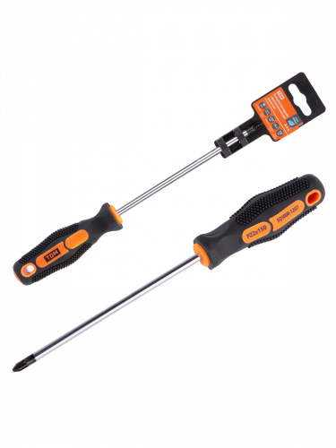 Отвертка позидрайв двухкомпонентная CR-V тип PZ 2x150 серия "Алмаз" TDM (1/12/108) (SQ1006-1207)