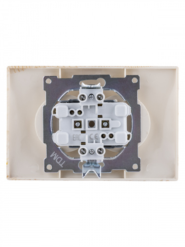 Розетка двойная 2П 10А 250В сосна , с/у, "Лама" (7/84) TDM (SQ1815-0324) фото 3 Розетка двойная 2П 10А 250В сосна , с/у, "Лама" (7/84) TDM (SQ1815-0324) фото 3