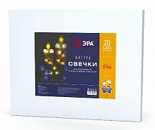Фигура светодиодная ЭРА ENIOF-09 Свечки внутренняя/наружная 220V IP44 20 LED (1/6) (Б0041939)