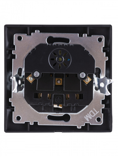 Розетка 2П+З 16А 250В + 2 USB порта 2,1А 5В шоколад , с/у, "Лама" (8/96) TDM (SQ1815-0542) фото 3 Розетка 2П+З 16А 250В + 2 USB порта 2,1А 5В шоколад , с/у, "Лама" (8/96) TDM (SQ1815-0542) фото 3