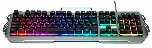 Клавиатура проводная игровая DEFENDER Renegade GK-640DL RU, USB, серебристый (1/20) (45640) фото 8 Клавиатура проводная игровая DEFENDER Renegade GK-640DL RU, USB, серебристый (1/20) (45640) фото 8