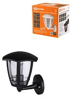 Светильник TDM садово-парковый "СИТИ" НБУ 07-60-003 У1 6-ти гранник настенный вверх черный (1/8) (SQ0330-1306)