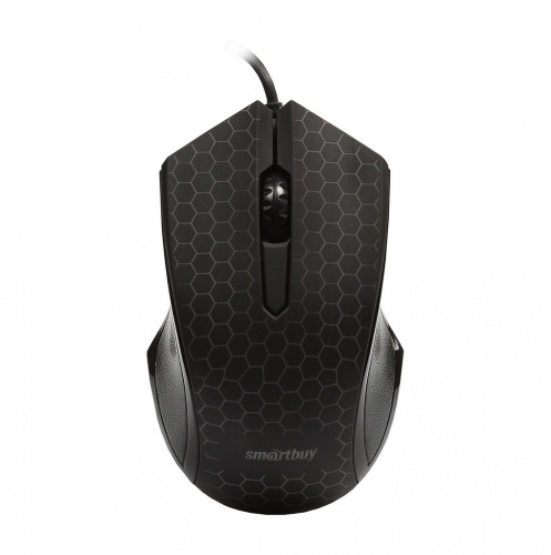 Мышь проводная Smartbuy ONE 334, USB, черный (1/40) (SBM-334-K)