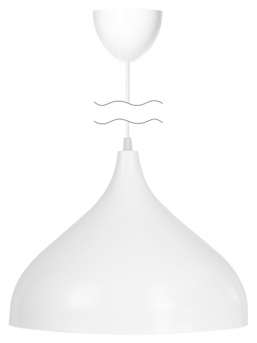 Светильник НСБ 3526/1 "Steel" 40 Вт, Е14, белый, шнур белый TDM (1/1) (SQ0313-0048) фото 3 Светильник НСБ 3526/1 "Steel" 40 Вт, Е14, белый, шнур белый TDM (1/1) (SQ0313-0048) фото 3