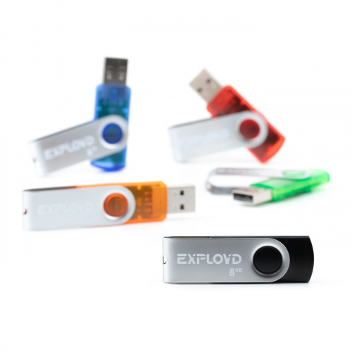 Флеш-накопитель USB 8GB Exployd 530 чёрный (EX008GB530-B) фото 9 Флеш-накопитель USB 8GB Exployd 530 чёрный (EX008GB530-B) фото 9
