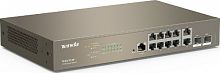 Управляемый гигабитный коммутатор Tenda TEG5312F уровня 3, 10*10/100/1000 Base-T Ethernet ports, 2*1000 Base-X SFP ports (1/5)