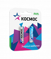 Элемент питания КОСМОС  LR03  BL2   (24/288) (KOCLR032BL)