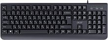 Клавиатура проводная Acer OKW400 черный USB Multimedia (ZL.KBDEE.01C) кабель 1.8м