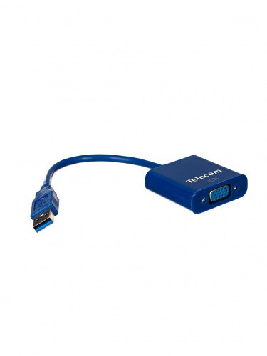 Адаптер USB 3.0 -> VGA-F display adapter Telecom <TA710> (1/100) фото 2