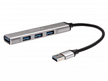 Переходник USB 3.0--> USB 3.0+3*USB 2.0, Aluminum Shell, 0.2м TELECOM <TA308U> (1/100)