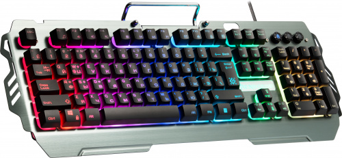 Клавиатура проводная игровая DEFENDER Renegade GK-640DL RU, USB, серебристый (1/20) (45640) фото 11 Клавиатура проводная игровая DEFENDER Renegade GK-640DL RU, USB, серебристый (1/20) (45640) фото 11