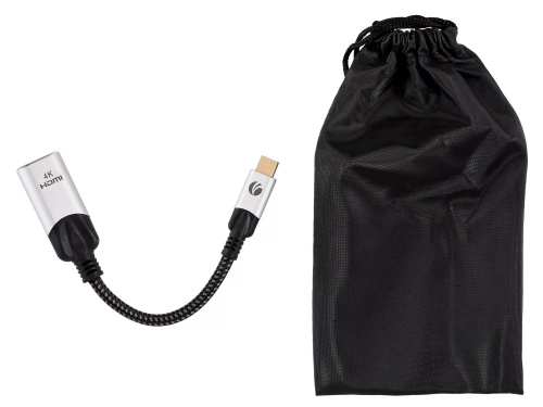 Переходник USB 3.1 Type-C(M)--> HDMI A(f) 4K@60Hz, 0.15m ,Alum ,VCOM <CU423MV-4K> (1/150) фото 2 Переходник USB 3.1 Type-C(M)--> HDMI A(f) 4K@60Hz, 0.15m ,Alum ,VCOM <CU423MV-4K> (1/150) фото 2
