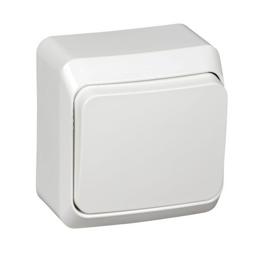 Выключатель 1-кл. О/У ЭТЮД 10А IP20 бел. Systeme Electric BA10-001B (1/25/200) Выключатель 1-кл. О/У ЭТЮД 10А IP20 бел. Systeme Electric BA10-001B (1/25/200)