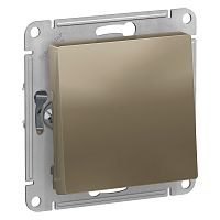Механизм переключателя проходного 1-кл. С/У ATLASDESIGN 10А IP20 (сх. 6) 10AX шампань Systeme Electric ATN000561 (1/10/60)