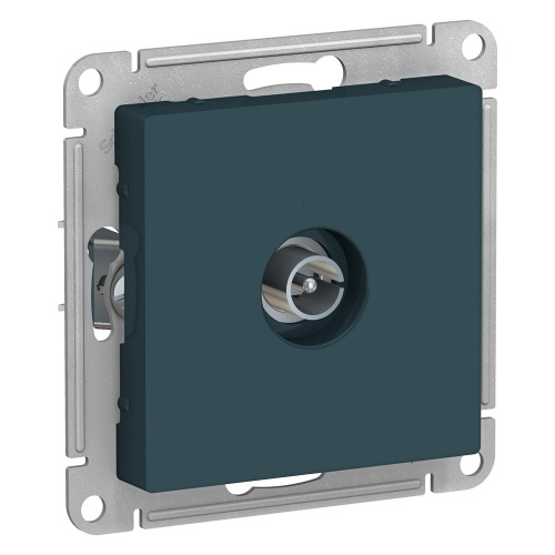 Механизм антенны TV 1-м С/У ATLASDESIGN коннектор изумруд Systeme Electric ATN000893 (1/5/20)