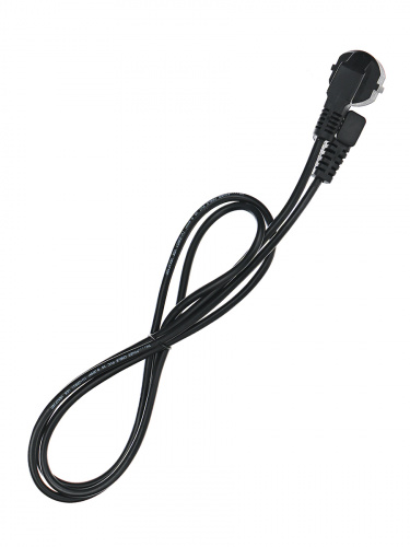 Кабель компьютер - розетка EU угловой  220V <1.8м> Telecom <TP021DA-1.8-BK> (1/)100 фото 2