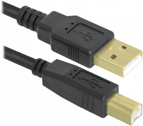 Кабель DEFENDER USB04-06PRO, USB 2.0, AM-BM, 1.8 м. (1/50/200) (87430) фото 2