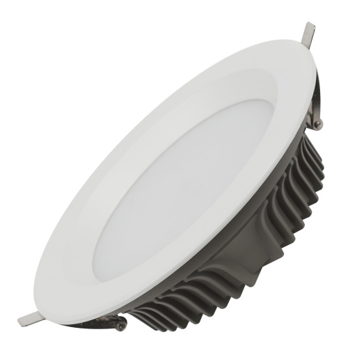 Светильник ЭРА даунлайт светодиодный SDL-10-90-40K-W30 встраиваемый круглый 30Вт 4000K 2700лм D195х65 (1/10) (Б0049710) фото 8