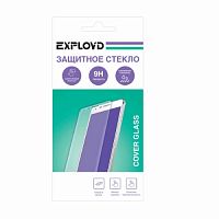 Защитное стекло Exployd для Samsung A30s, 0.3 мм, Curved Edge, закругленный край, противоударное, полный клей (EX-GL-872)