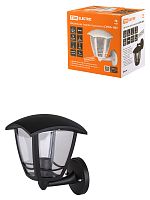 Светильник TDM садово-парковый "СИТИ" НБУ 07-60-001 У1 4-х гранник настенный вверх черный (1/8) (SQ0330-1301)