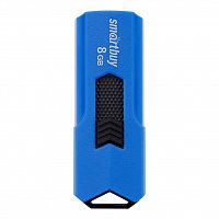 Флеш-накопитель USB  8GB  Smart Buy  Stream  синий (SB8GBST-B)