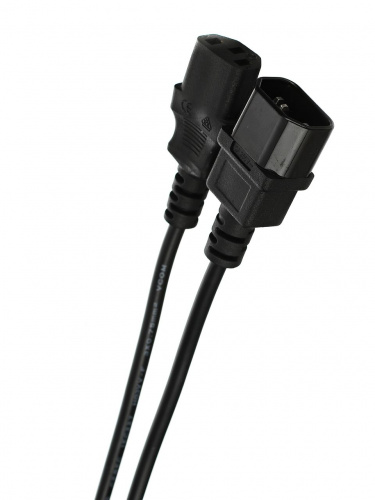 Кабель монитор - компьютер 220V (UPS -> устройство) <VDE> 3G*0.75mm2 VCOM <CE001-CU0.75-1.8>, 1.8м (1/50) (CE001-CU0.75-1.8M)
