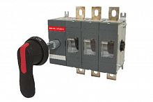 Рубильник ВНК-39-2 3П 630А с выносной фронтальной ручкой управления и переходником 185 мм TDM (SQ0744-0206)