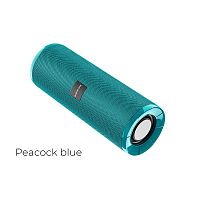 Колонка портативная Borofone BR1, Beyond, пластик, Bluetooth, FM, AUX, microSD, цвет: бирюзовый (1/60) (6931474711519)