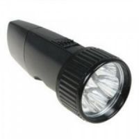 Фонарь SMARTBUY SBF-44-B аккумуляторный, 5 LED, 2 режима, с прямой зарядкой 220В, черный, коробка (1/40)
