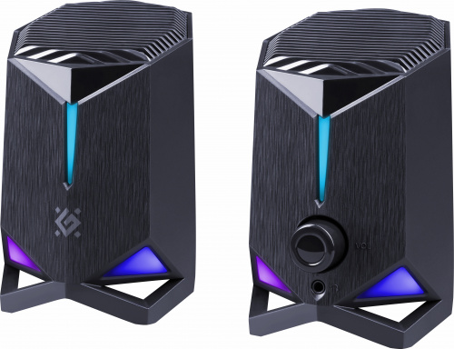 Акустическая 2.0 система DEFENDER Rocket 6Вт, подсветка, питание от USB (1/30) (65094)
