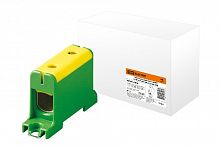 Клемма вводная силовая КВС 16-95 кв.мм. желтая/зеленая TDM (1/180) (SQ0833-0006)