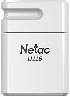 Флеш-накопитель USB  8GB  Netac  U116  белый (NT03U116N-008G-20WH)