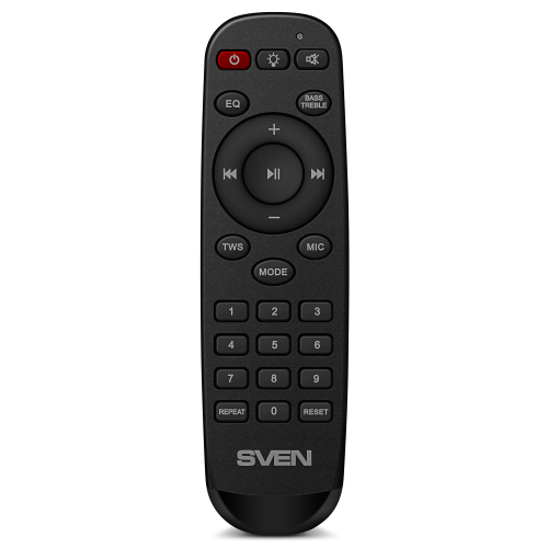 Портативная аудиосистема напольная SVEN АС PS-710 (100 Вт, TWS, Bluetooth, FM, USB, microSD, LED-дисплей, 4400мА*ч), черный (1/2) (SV-021696) фото 4