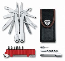 Мультитул Victorinox SwissTool Spirit X, 105 мм., 36 функций, серебро (подар. коробка) (3.0236.N)