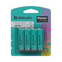 Элемент питания DEFENDER LR6 АА PowerPulse BL8  (80/240) (56019)