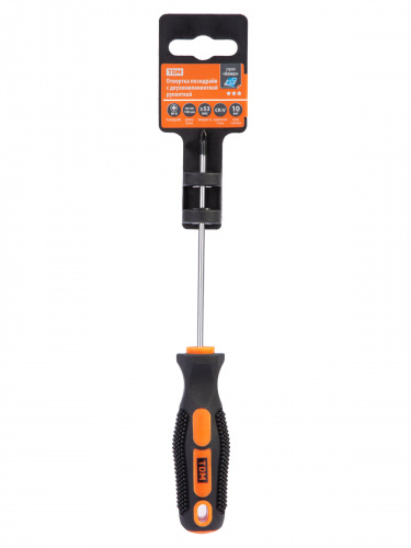 Отвертка позидрайв двухкомпонентная CR-V тип PZ 0x100 серия "Алмаз" TDM (1/12/144) (SQ1006-1202) фото 2