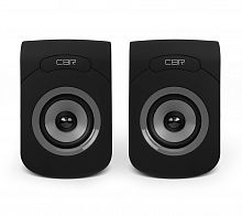 Акустическая система 2.0, CBR CMS 366 Grey, USB, 2х3 Вт (6 Вт RMS), пластик, "софт-тач", 3.5 мм лин. стереовход, кабель 1,2 м, чёрный-серый (1/40)