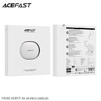 Наушники внутриканальные ACEFAST FA002 ACEFIT Air, пластик, bluetooth 5.3, микрофон, IP54, цвет: белый (1/40) (6974316283638)