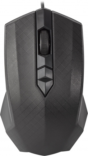 Мышь проводная DEFENDER Guide MB-751 USB, 3 кнопки, 1000 dpi, блистер, черный (1/40) (52751) фото 3