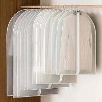 Набор чехлов для одежды DEFENDER HOME Eco GB-BS белый,60*80/100/120/140 по 3шт (1/16) (28350)