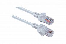 Патч-корд DEFENDER RJ45-20 Cat 5E, UTP, AWG24, PVC, 20м, белый (1/20/40) (87403)