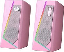 Акустическая 2.0 система REDRAGON Anvil розовый,5 Вт,RGB,USB+3.5мм (1/20) (71776)