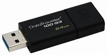 Флеш-накопитель яUSB 3.0  64GB  Kingston  Data Traveler  DT100-G3 (DT100G3/64GB)