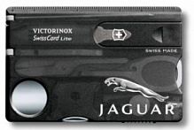 Швейцарская карта Victorinox SwissCard Lite, чёрный, полупрозрачный (подар. коробка) (0.7333.T3)