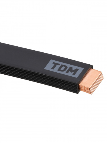 Шина медная гибкая изолированная ШМГ 6х(32х1), 2м, TDM (1/3) (SQ0841-0006) Шина медная гибкая изолированная ШМГ 6х(32х1), 2м, TDM (1/3) (SQ0841-0006)