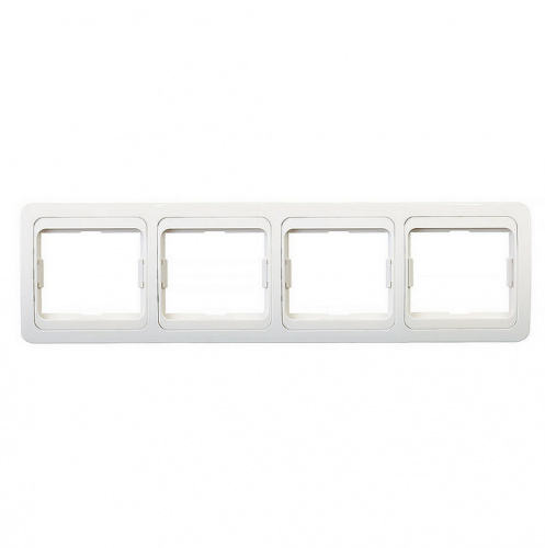 Рамка SMARTBUY 4-местная горизонтальная белая "Марс" (SBE-02w-00-FR-4) (1/10) Рамка SMARTBUY 4-местная горизонтальная белая "Марс" (SBE-02w-00-FR-4) (1/10)