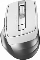 Беспроводная мышь A4TECH Fstyler FG35S (2000dpi) silent USB (6but) серебристый/белый (1/60) (FG35S USB SILVER)