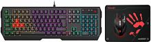 Комплект проводной Клавиатура + Мышь A4Tech Bloody B1700 клав:черный мышь:черный USB LED (B1700 ( B140N +ES7 + BP-50M)) (1/10)