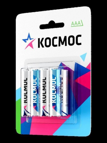 Элемент питания КОСМОС LR03 BL8 (8/96) (KOCLR03BL8) Элемент питания КОСМОС LR03 BL8 (8/96) (KOCLR03BL8)