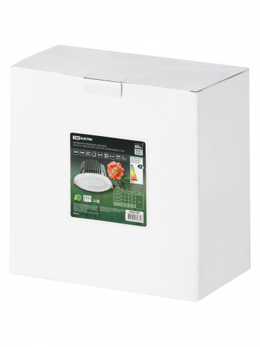 Светильник светодиодный TDM " Даунлайт" встраиваемый DCL-01-060 60 Вт, 4000 К, 80 Ra, IP20, прозрачный расс., (1/8) (SQ0369-0409) фото 3 Светильник светодиодный TDM " Даунлайт" встраиваемый DCL-01-060 60 Вт, 4000 К, 80 Ra, IP20, прозрачный расс., (1/8) (SQ0369-0409) фото 3